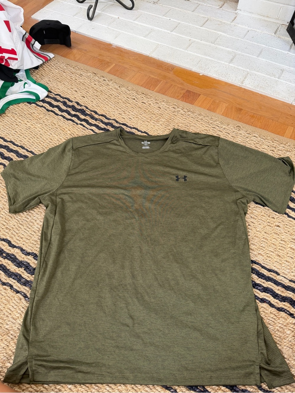 Under Armour Men's Tech Tee - Olive/Green Size XXL